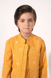 Emb Waist Coat 3Pc Infant Suit